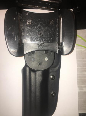 Funda extracción rápida para Tanfoglio, de la marca BLADE TECH, USA. Yo la usé en una Tanfoglio Limited 00