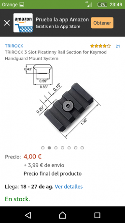 Saludos a todos.
Tengo una criket con culata sintetica y quiero pornerle un bipode, creo que lo mejor 40