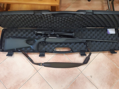 Hola amigos

  Vendo Sauer 404 XT del 7 R.mag  ,con culata extra synchro , carrilera ajustable, 2 juegos 02