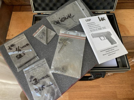 Se vende con muy poco uso esta pistola que es buena para todo y especialista de nada, magnifica precisión 00