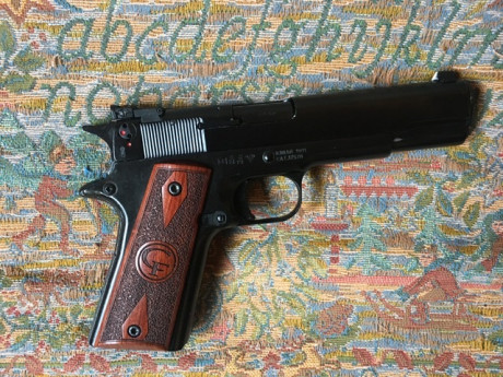 Por cese de actividad  mi padre vende
 Pistola Chiappa 1911 calibre  22  
Con su maletin y dos cargadores 01