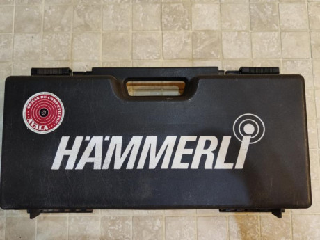 Vento pistola neumática Hammerli AP40 muy bien cuidada, 2 contrapesos y dos bombonas. 600€ con portes...654180770 01