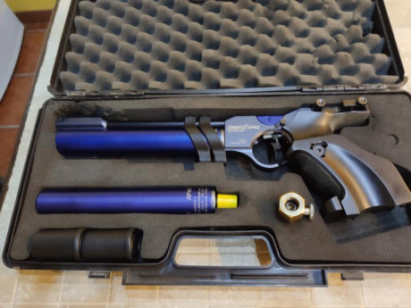 Vento pistola neumática Hammerli AP40 muy bien cuidada, 2 contrapesos y dos bombonas. 600€ con portes...654180770 12