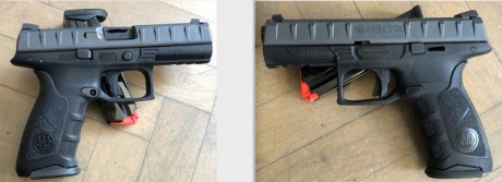 Beretta APX full size + miras Trijicon HD (Madrid)

Hola a todos,

Pongo a la venta mi Beretta APX full 00