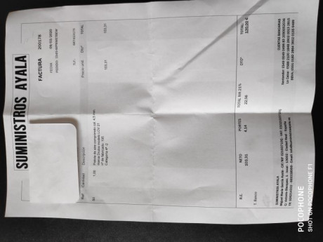  NUEVA . Sólo ha tirado la primera bombona de CO2 para probarla.

Comprada en Ayala en el mes de marzo. 20