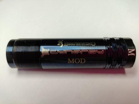 Vendo, por tener duplicado, Choke Browning Invector-Plus Diamond Grade (nitruro de titanio) M (2*), muy 02