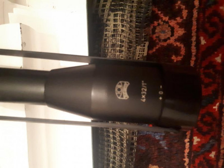 VENDO VISOR IOR VALDADA  
4X32 DE 1 PULGADA
NO CAMBIOS SOLO VENTA
Precio fijo 290 € con envío incluido.
Se 00