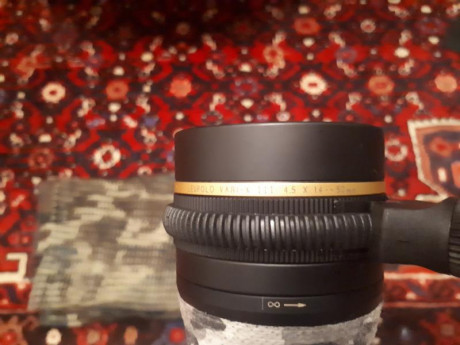 VENDO NO CAMBIO   VENDIDO  SE PUEDE CERRAR
Visor Leupold VXIII 4,5x14x50 mm  (no iluminado)
Reticula  01