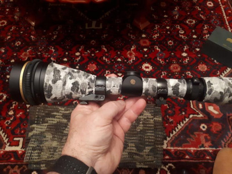 VENDO NO CAMBIO   VENDIDO  SE PUEDE CERRAR
Visor Leupold VXIII 4,5x14x50 mm  (no iluminado)
Reticula  00