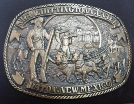 VENDO hebillas tipo Western o Rodeo, de gran calidad de diseño y fabricación, de latón macizo, procedentes 01