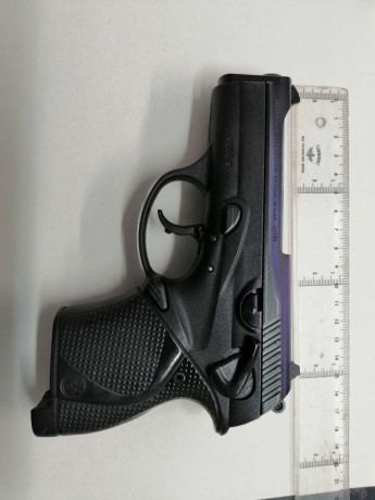   Se vende Pistola compacta BERETTA modelo 400  9 Pb. o 9000 S segunda arma de servicio perfecta, Polimero, 00