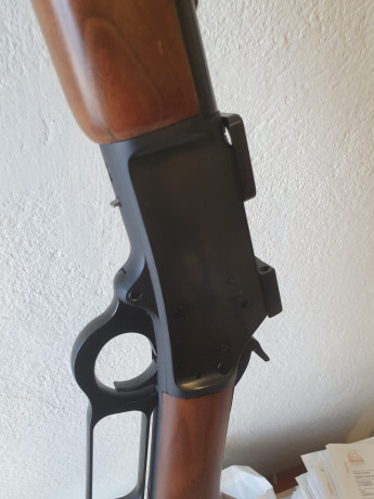 Fantástico rifle con monturas Apel y mira telescópica sólo a tirado una caja de municion, totalmente nuevo 01
