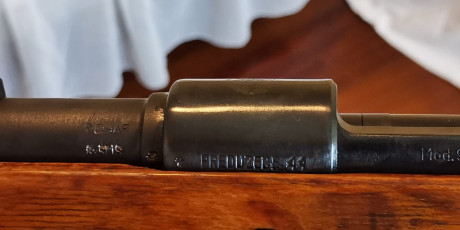 Vendo fusil Mauser k98 Preduzece 44,  calibre 8x57IS  en muy buen estado de conservación tanto estético 02