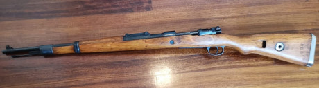Vendo fusil Mauser k98 Preduzece 44,  calibre 8x57IS  en muy buen estado de conservación tanto estético 01