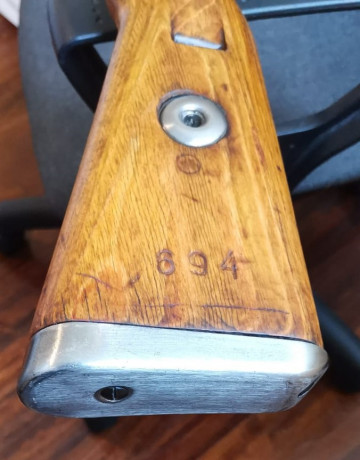 Vendo fusil Mauser k98 Preduzece 44,  calibre 8x57IS  en muy buen estado de conservación tanto estético 10