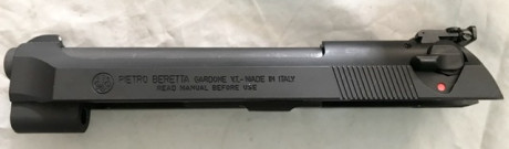 Vendo pistola Beretta 92FS cal.9Pb y kit del cal. 22lr original Beretta. Tanto la pistola como el kit 11