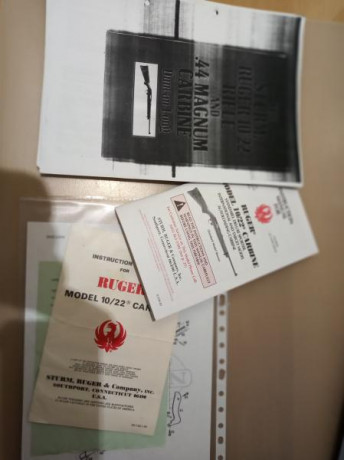 Vendo fotocopias del libro de Duncan long sobre la carabina  Ruger 10/22 y .44 Magnum, y diagramas de 00