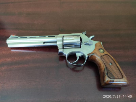 Vendo revólver Taurus 357 magnum en 6 pulgadas en perfecto estado.
Se vende por hacer hueco para otro 01