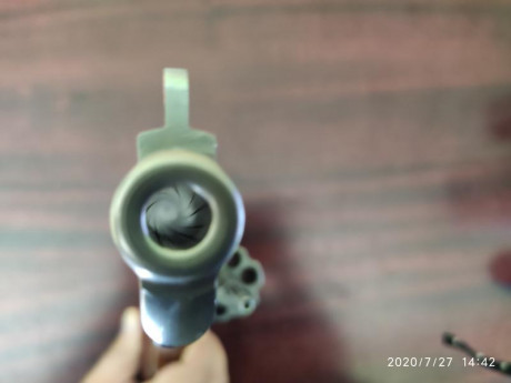 Vendo revólver Taurus 357 magnum en 6 pulgadas en perfecto estado.
Se vende por hacer hueco para otro 12