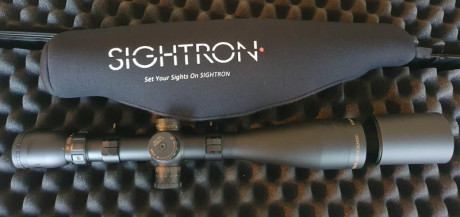 Vendo visor Sightron SIII 6-24×50 con primer plano focal de tecnología japonesal. Está nuevo. anillas 02