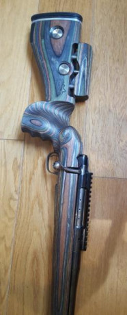 Vendo rifle Schultz&Larsen modelo Victory.
Culata adaptada GRS
Calibre 270 WSM
Carril Picatinny original 01