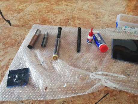 Hola  necesito ajuda para saver cuánto recortar de un resorte de una carabina HW97 cal 4,5 en potencia 81
