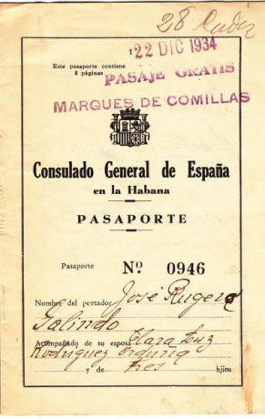  EN RECUERDO Y HOMENAJE A LOS QUE YA NO ESTÁN. 

Si pones en  GOOGLE    PASAPORTES EN LA MEMORIA   da 51