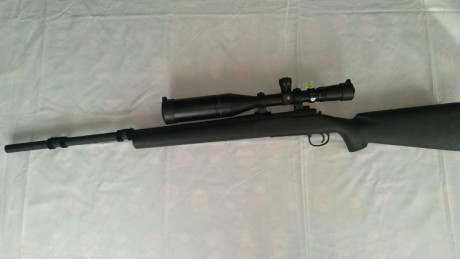 Vendo Remington 700 police en 308 win paso de estría 1/12, cañón de 66 cm, gatillo Timney triggers 510 02