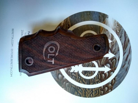 Hola a todos.
VENDO un juego de cachas de nogal para pistola Colt 1911
Están nuevas a estrenar en su embalaje 00
