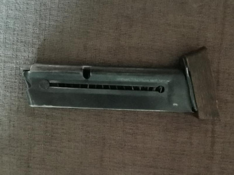Se vende un cargador del modelo de pistola Astra TS22

Se encuentra en Valladolid, para ver y recoger 00