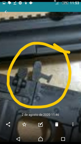 Se ofrece, conjunto de disparador igual que nuevo de un Smith&Wesson MP15, Modelo Performance Center, 70