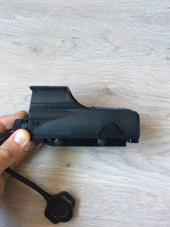 Se vende visor tecnología de punto led reflejado mepromor de la marca meprolight. Está en Madrid (700€) 00