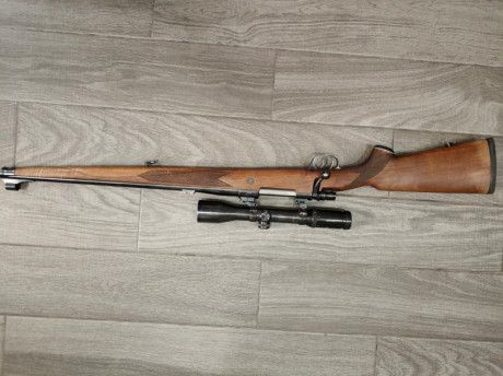 Vendo Zastava M70 madera hasta la boca con cañón,gatillo al pelo, de 50 cm calibre 308. Corto, manejable, 01