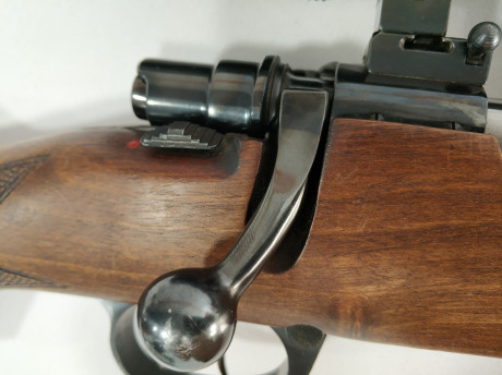 Vendo Zastava M70 madera hasta la boca con cañón,gatillo al pelo, de 50 cm calibre 308. Corto, manejable, 00