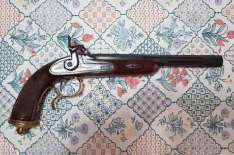 Pistola de prestigioso fabricante, se encuentra en muy buen estado. Cañón con 16 microestrias.
La vendo 21