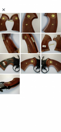 Vendo cachas para Colt Python nuevas sin estrenar. 100€  puestas en casa del comprador    Tlf 652500517. 100