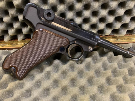 Iniciaremos con una artilleria Erfurt 1914, para continuar con una Mauser Original 4 pulgadas fabricada 50