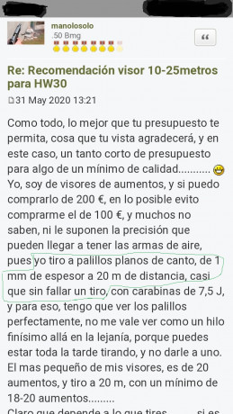 Buenas el caso es que vendi una kalibr cricket con culata de madera y me arrepiento una burrada y quiero 70