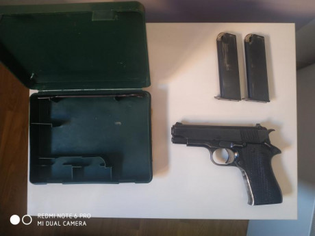 se venden dos pistolas STAR BKM 9mm parabellum ,juntas o por separado .Estan guiadas en A.Su funcionamiento 01