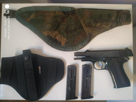 se venden dos pistolas STAR BKM 9mm parabellum ,juntas o por separado .Estan guiadas en A.Su funcionamiento 00