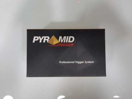 Buenas
Se vende disparador pyramid para glock de 4 gen, sistema regulable en recorrido de la cola del 01