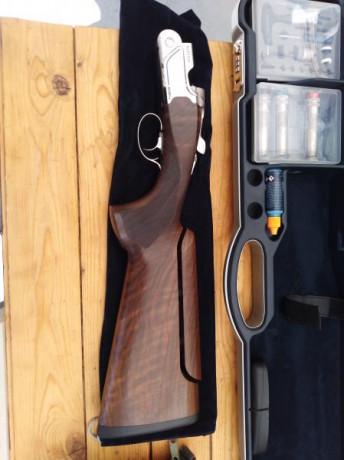 Vendo Beretta 694 sporting Zurdo.
Con B-fast original. Comprada hace 4 meses, aproximadamente. Posibilidad 11