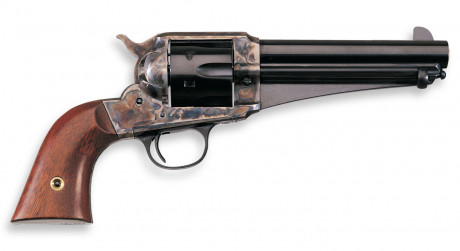 Hola, quiero comprar un revolver cartucho metalico , el calibre será 44/40  mi duda es el largo de cañon. 120