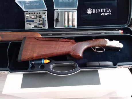 Vendo Beretta 694 sporting Zurdo.
Con B-fast original. Comprada hace 4 meses, aproximadamente. Posibilidad 22