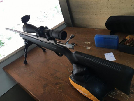 ¿Nos animamos a mostrar blancos de nuestros rifles de caza habituales? Con la munición que habitualmente 152