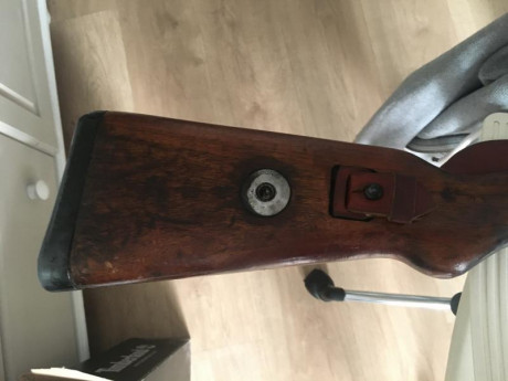 Buenas pongo en venta este k98, con las marcas de fabricación AX del 40, estos fueron los más escasos 00