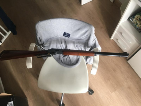Buenas, pongo en venta este palanquero del 44 remintong magnum de la casa marlin, muy poco uso. Precio 02
