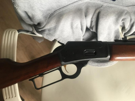 Buenas, pongo en venta este palanquero del 44 remintong magnum de la casa marlin, muy poco uso. Precio 01