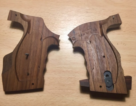 Vendo cachas para revolver S&W 686 357 magnun de la casa Knill completamente nueva. Talla L. 110€ 00