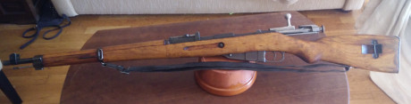   VENDIDO  En venta fusil Mosin Nagant Finlandés, mod. M39.

Cañón Sako
Calibre 7,62x54R
 Proyectil de 10